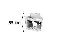 PEDANA DESTRA MERCEDES Actros MP4 Cabina Stretta OE A9606662603 - A9606663902 - 9606662603 SMALTO BIANCO CABINA STRETTA BASSA