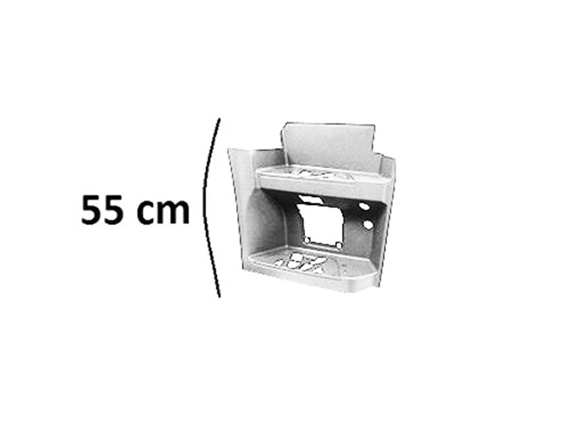 PEDANA DESTRA MERCEDES Actros MP4 Cabina Stretta OE A9606662603 - A9606663902 - 9606662603 SMALTO BIANCO CABINA STRETTA BASSA