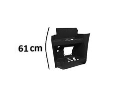 PEDANA SINISTRA MERCEDES Actros MP4 Cabina Stretta GRIGIA SENZA FORO LUCE CABINA STRETTA ALTA