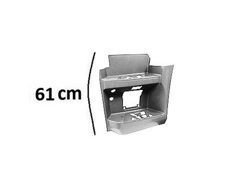 PEDANA SINISTRA MERCEDES Actros MP4 Cabina Stretta OE A96066623039135 CON PRIMER CABINA STRETTA ALTA