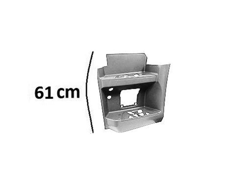 PEDANA SINISTRA MERCEDES Actros MP4 Cabina Stretta CON PRIMER SENZA FORO LUCE CABINA STRETTA ALTA
