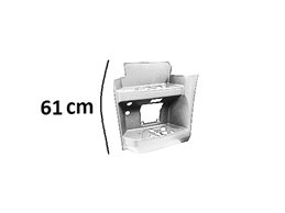 PEDANA SINISTRA MERCEDES Actros MP5 OE A9606662303 - A9616663201 - 9606662303 - 9616663201 SMALTO BIANCO CABINA STRETTA ALTA