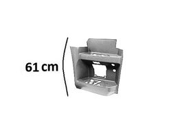 PEDANA DESTRA MERCEDES Actros MP4 Cabina Stretta OE A96166633019135 CON PRIMER CABINA STRETTA ALTA