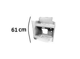 PEDANA DESTRA MERCEDES Actros MP4 Cabina Stretta OE A9616663301 - A9616662503 - 9616663301 SMALTO BIANCO CABINA STRETTA ALTA