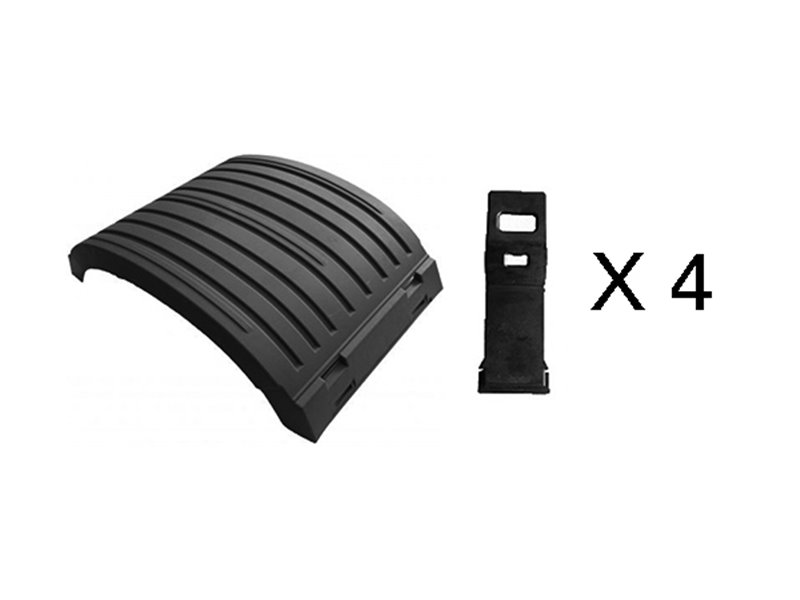 PARAFANGO POSTERIORE MERCEDES Actros MP3 OE A9305200007 - 9305200007 MEDIO CON KIT TIRANTI 200.13500