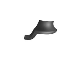 ELEMENTO SINISTRA SUPERIORE MERCEDES Actros MP4 Cabina Larga OE 96088598087G99 - A96088598087G99 GRIGIO