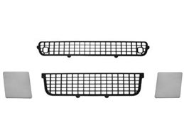 KIT GRIGLIE E TAPPI PARAURTI RENAULT Nuovo Premium OE 5010578350 - 5010578348 - 7420973762 CON PRIMER PER PARAURTI PRIMERIZZATO