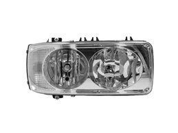 PROIETTORE P/DX CENTR.DAF XF 95 1a-2a SERIEOE 1699315 ELETT./MAN.CONNETT.ROT POST.CENTR.5PIN NO MOTOR H7-H1-P21W-W5W NO LAMP