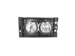 FENDI POST. SX CENTR. DAF XF 105 OE 1660960 H3-H3 NO LAMPADINA +PORTALAMPADA ALOGENO 24V CONNETT. ELLITTICO POST. CENTR. 2+2PIN
