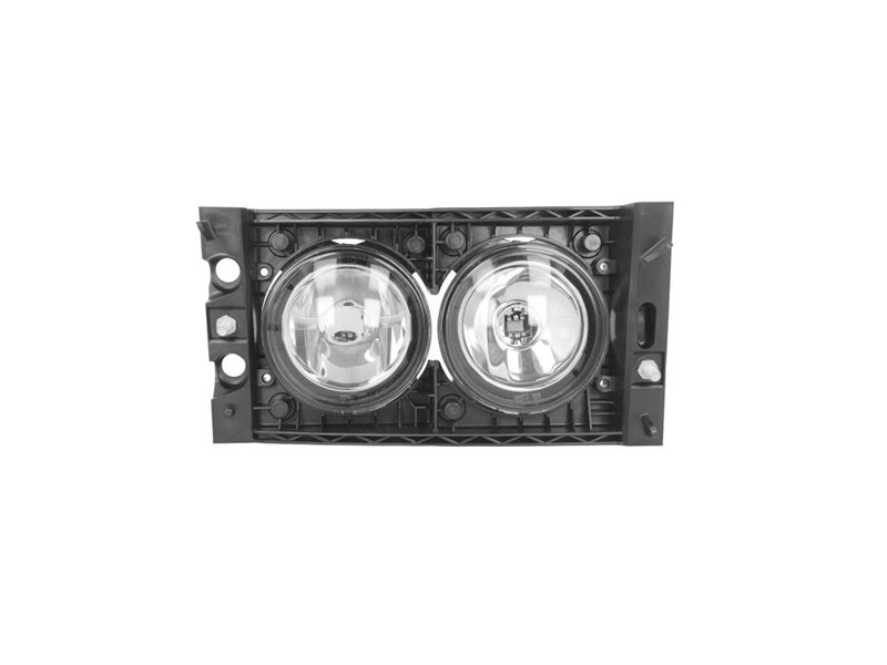 FENDI POST. DX CENTR. DAF XF 105 OE 1660961 H3-H3 NO LAMPADINA +PORTALAMPADA ALOGENO 24V CONNETT. ELLITTICO POST. CENTR. 2+2PIN