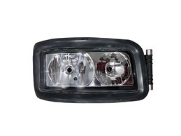 PROIETTORE DX SX LAT.MAN TGL OE 81251016450 ELETT.CONNETT.ROT LAT.SX 6PIN+MOTOR+CENTRAL H7-H7-W5W NO LAMP+PORTALAM ALOGENO 24V