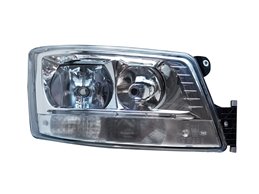 PROIETTORE P/DX CENTR.MAN TGS OE 81251016746 ELETT.CONNETT.RETT.POST.CENTR.2+6PIN+CENTRAL+MOTOR H7-H7-PY21W-LED NO LAMP+PORTALAM