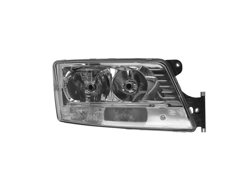PROIETTORE DESTRA MAN TGX OE 81251016500 MANUALE CON PARK ASSIST (H7-H7-LED) SENZA LAMPADINA CON LED PARKING CON LUCE DIURNA