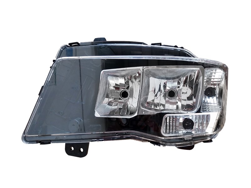PROIETTORE P/SX CENTR.MAN TGX 2020 OE 81251016731 ELETT.CONN.RETT.POST.CENTR.SX 9PIN+MOTOR H7-H7-P21/5W-PY21W NO LAMP ALOG 24V