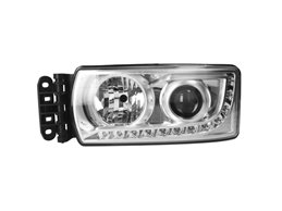 PROIETTORE SINISTRA CENTRALE IVECO Stralis 2013 Euro 6 OE 5801745445 ELETTRICO CON CENTRALINA (H7-H7-LED) SENZA LAMPADINA