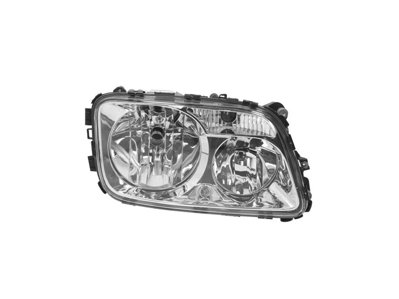 PROIETTORE DESTRA MERCEDES Actros MP3 OE 9438201561 ELETTRICO/MANUALE (H7-H1-PY21W-W5W) SENZA LAMPADINA