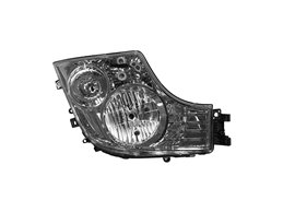 PROIETTORE DESTRA MERCEDES Actros MP4 Cabina Larga OE 9608200339 MANUALE H7 - H1 - P21W - W5W CONNETTORE 5 PIN PREMIUM QUALITY