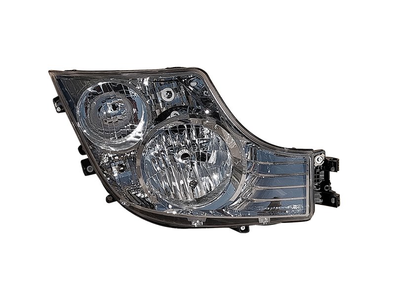 PROIETTORE P/SX CENTR.MERC Actros MP4 CAB.L OE 9608200539 MAN.CONN.RETT.POST.CENTR.SX 9PIN NO LAMP H7-H1-H21W-W5W-PY21W ALOG 24V