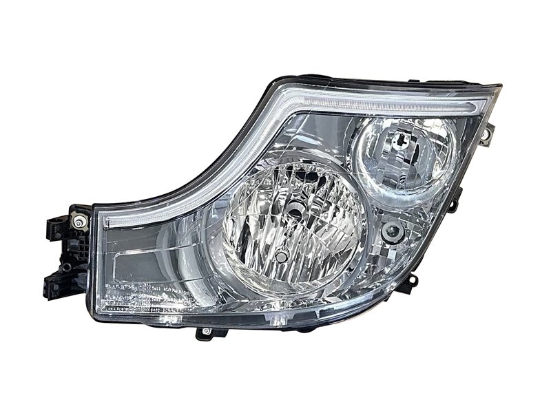 PROIETTORE P/SX CENTR.MERC Actros MP4 CAB.LARG OE A9618205039 MAN.CONN.RETT.POST.CENTR.DX 6PIN NO CENTRA H7-H1-LED-PY21W NO LAMP