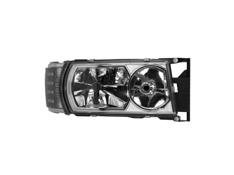 PROIETTORE DESTRA SCANIA Serie R2010 OE 2416109 MANUALE SENZA LAMPADINA (D1R-H7) CON LUCE DIURNA XENO