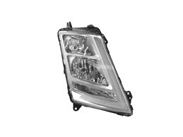 PROIETTORE DESTRA VOLVO FM4 OE 21221129 - 22239217 BASE CROMATA MANUALE (H7-H1-PY21W-LED) SENZA LAMPADINA