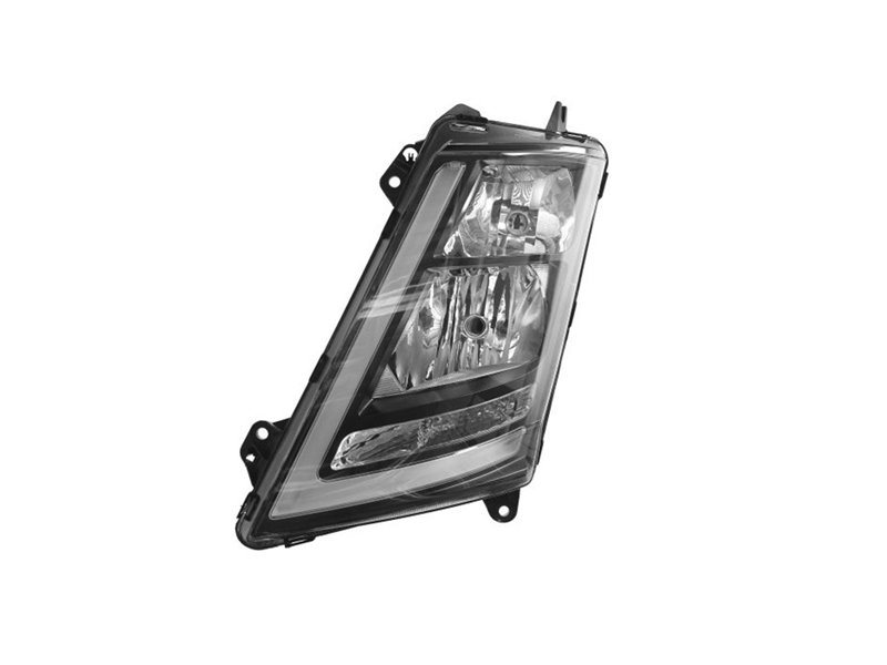 PROIETTORE SINISTRA VOLVO FH4 OE 21608660 - 22239223 NERA MANUALE (H7-H1-PY21W-LED) SENZA LAMPADINA