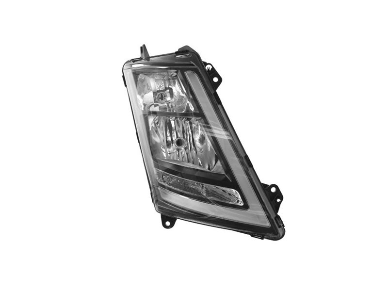 PROIETTORE DESTRA VOLVO FM4 OE 21608666 - 22239232 NERA ELETTRICO SENZA LAMPADINA CON MOTORE