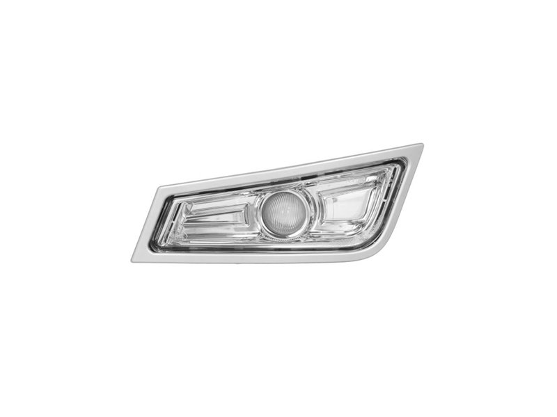 FARO FENDINEBBIA SINISTRA VOLVO FH3 OE 21297911 - 21035692 BASE CROMATA (H3) SENZA LAMPADINA