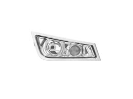 FARO FENDINEBBIA DESTRA VOLVO FH3 OE 21297917 BASE CROMATA (H3-H3) SENZA LAMPADINA CON LUCE PROFONDITA