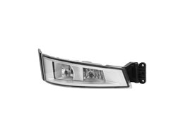 FENDINEBBIA DESTRA VOLVO FM4 OE 82140744 - 84186281 BASE CROMATA CORNICE NERA (H7-H1) SENZA LAMPADINA CON LUCE SUPPLEMENTARE