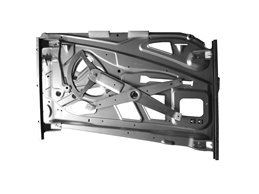 PANNELLO INTERNO DESTRA INTERNO MERCEDES Actros MP4 Cabina Stretta OE A0007200179 COMPLETO DI ALZAVETRO ELETTRICO SENZA MOTORE