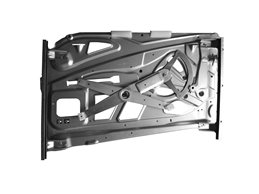PANNELLO SINISTRA INTERNO MERCEDES Actros MP4 Cabina Larga OE A0007200079 COMPLETO DI ALZAVETRO ELETTRICO SENZA MOTORE