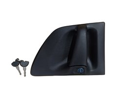 MANIGLIA PORTA SINISTRA SCANIA Serie R OE 2145647 - 1423017 - 1488409 - 1544330 - 2005369 - 2371254 CON NOTTOLINO E 2 CHIAVI