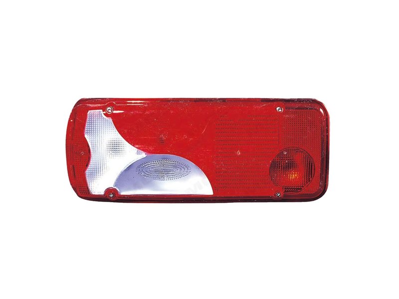FANALE POSTERIORE SINISTRA LATERALE MAN TGS Euro 6 OE 81252256544 CON LUCE TARGA CON CONNETTORE LATERALE PREMIUM QUALITY
