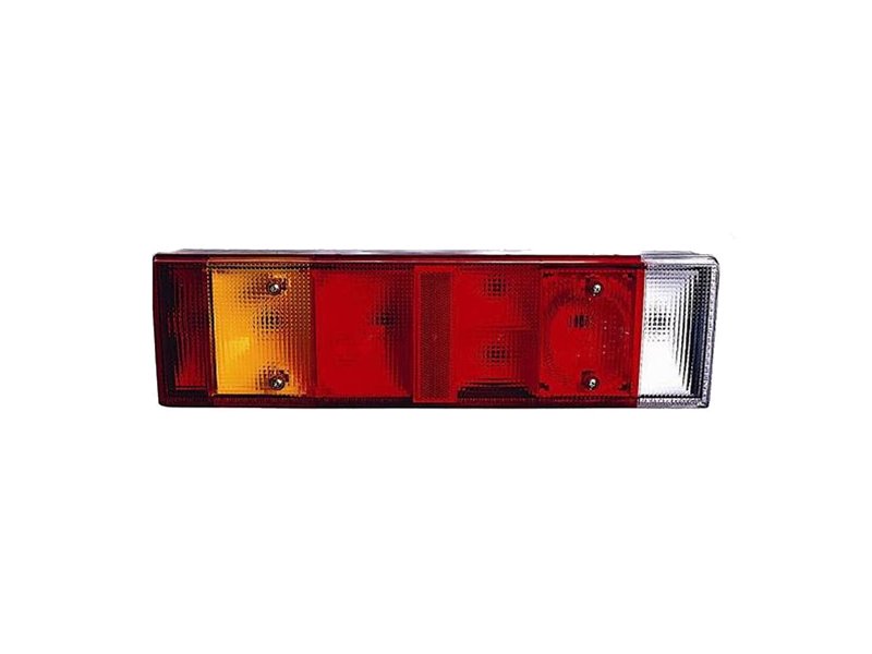FANALE POSTERIORE SINISTRA IVECO Stralis 2007 OE 504094709 - 99463243 CON LUCE TARGA CON CONNETTORE POSTERIORE