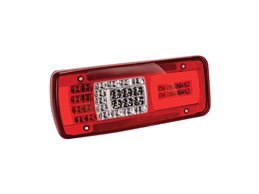 FANALE POSTERIORE SINISTRA IVECO S-Way 2019 OE 5802055273 - 5802240294 CON LUCE TARGA CON CONNETTORE POSTERIORE