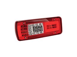 FANALE SINISTRA LATERALE IVECO Stralis 2013 OE 5802000568 - 5802240292 CON LUCE TARGA CON CONNETTORE LATERALE