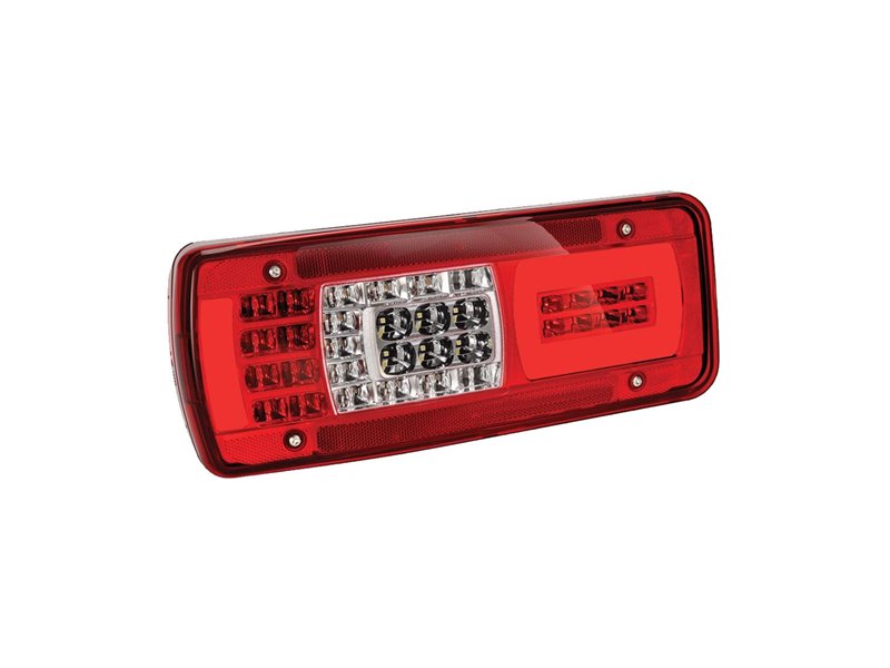FANALE SINISTRA LATERALE IVECO Stralis 2013 OE 5802000568 - 5802240292 CON LUCE TARGA CON CONNETTORE LATERALE