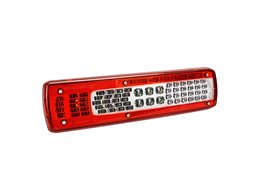 FANALE SINISTRA LATERALE VOLVO FH4 OE 7422800385 CON LUCE TARGA CON CONNETTORE LATERALE