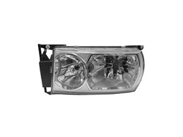 PROIETTORE SINISTRA CENTRALE SCANIA Serie R OE 1760551 - 1892322 - 1900349 - 2442629 MANUALE SENZA CENTRALINA XENON