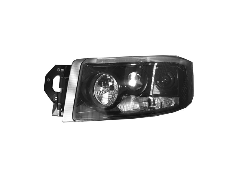 PROIETTORE SINISTRA RENAULT Nuovo Premium OE 7421554757 NERO MANUALE (H7-H15-PY21W-W5W-TIPO HE)