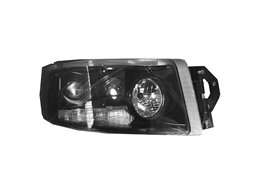 PROIETTORE DESTRA RENAULT Nuovo Premium OE 7421554755 NERO MANUALE (H3-H7-H15-PY21W-W5W-TIPO HE)