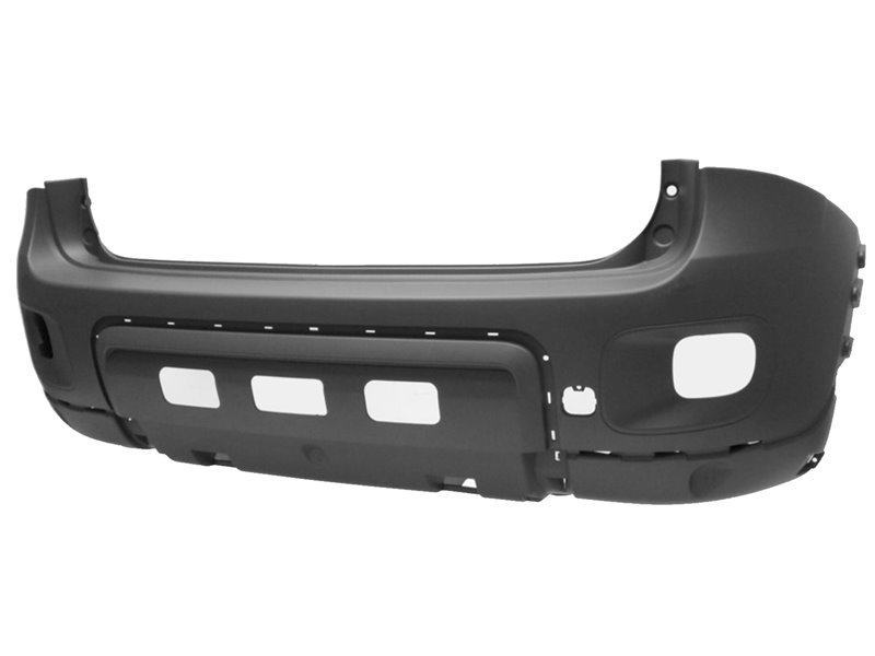 PARAURTI POSTERIORE FIAT Panda III 2012 OE 96525561 CON PRIMER CON 2 TRACCE SENSORI MOD. HYBRID-TREKKING-CLIMBING 4X4