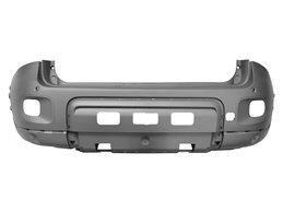 PARAURTI POSTERIORE FIAT Panda III 2012 OE 96525562 CON PRIMER CON 2 FORI SENSORI MOD. HYBRID-TREKKING-CLIMBING 4X4