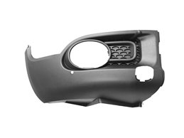GRIGLIA PARAURTI ANTERIORE DESTRA INFERIORE FIAT Panda III 2012 OE 735547673 CON FORO FENDINEBBIA MOD. TREKKING-CLIMBING 4X4