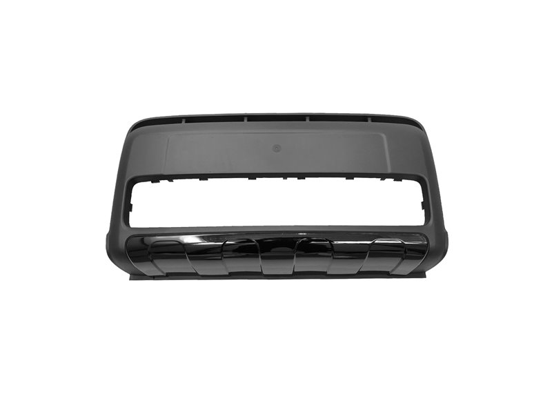 MODANATURA ANTERIORE CENTRALE FIAT Panda III 2012 OE 735735862 CON RIPARO NERO MOD.SPORT