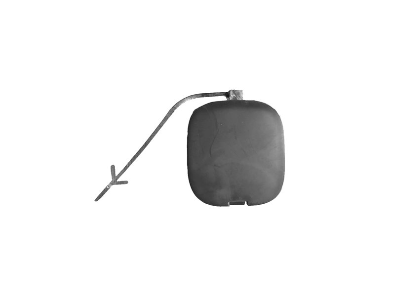 TAPPO GANCIO TRAINO POSTERIORE FIAT Panda III 2012 OE 735555189 CON PRIMER MOD.HYBRID-TREKKING-CLIMBING 4X4