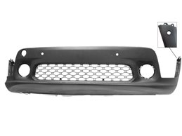 PARAURTI ANTERIORE INFERIORE JEEP Renegade 2018 OE 735688739 GOFFRATO CON 4 FORI PARKASSIST