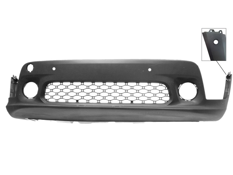 PARAURTI ANTERIORE INFERIORE JEEP Renegade 2018 OE 735688739 GOFFRATO CON 4 FORI PARKASSIST