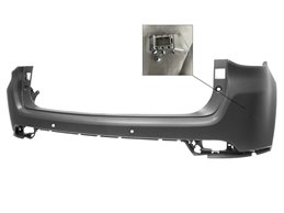 PARAURTI POSTERIORE SUPERIORE JEEP Compass III 2017-2021 OE K68351629AC CON PRIMER CON 2 FORI SENSORI CON VISUALE ANGOLO MORTO